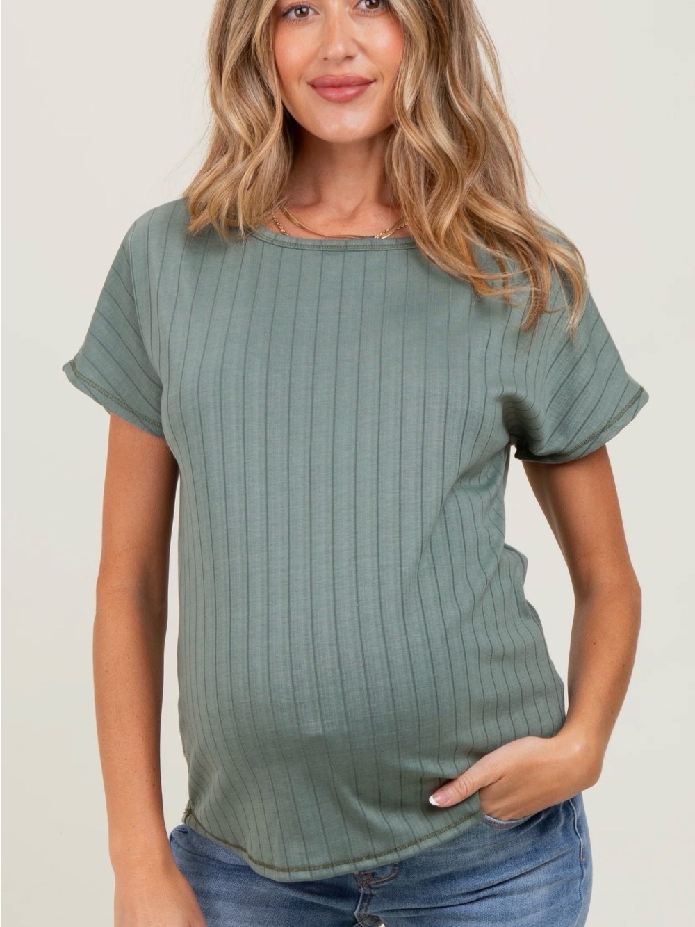 Pink blush Maternity top
